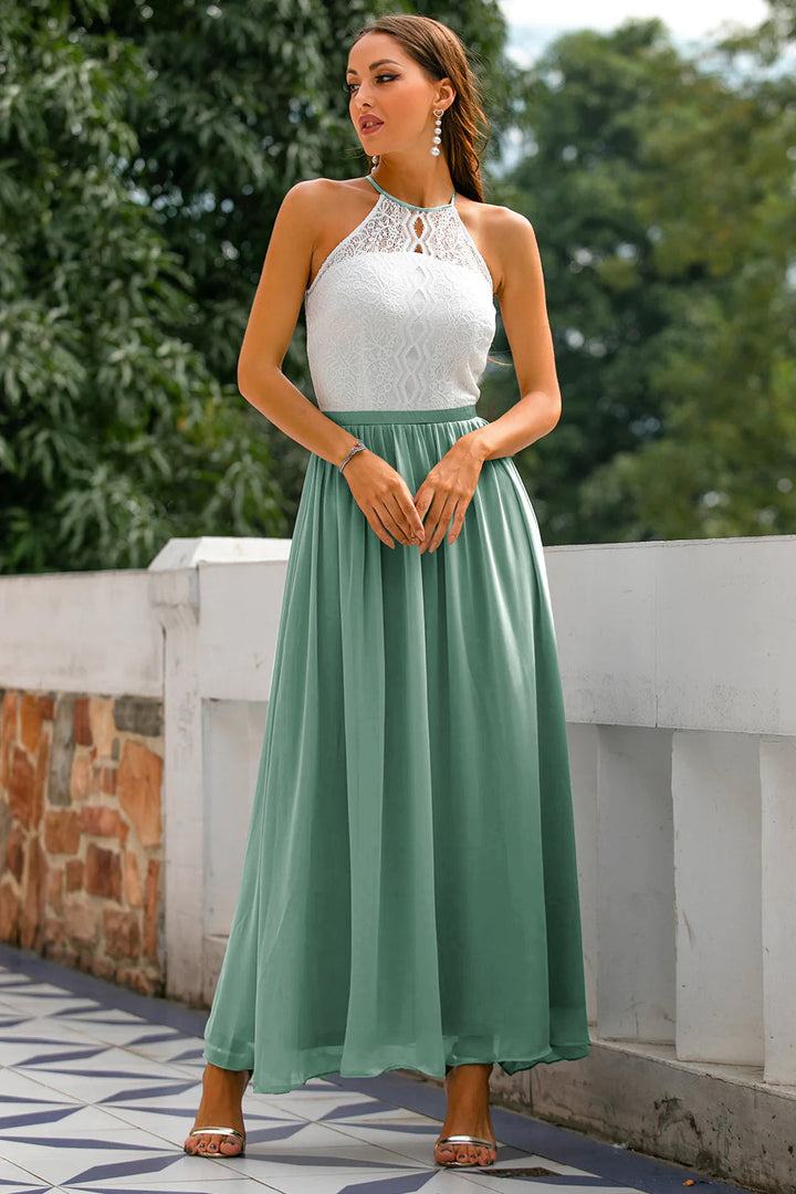 Jada Halter Maxi Dress