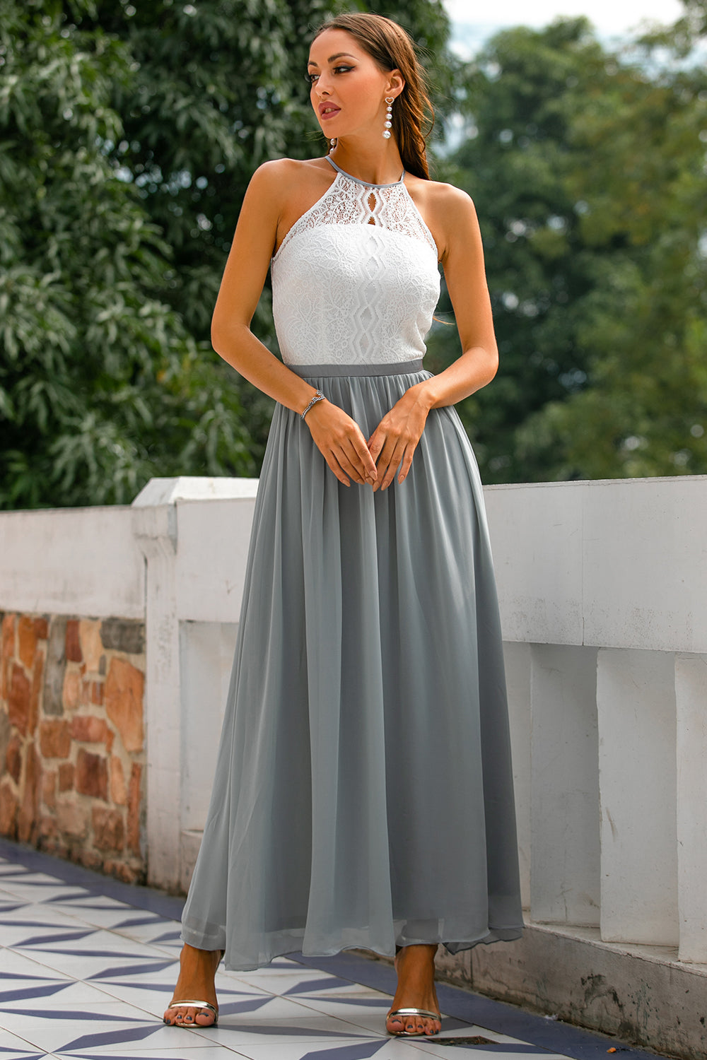 Jada Halter Maxi Dress