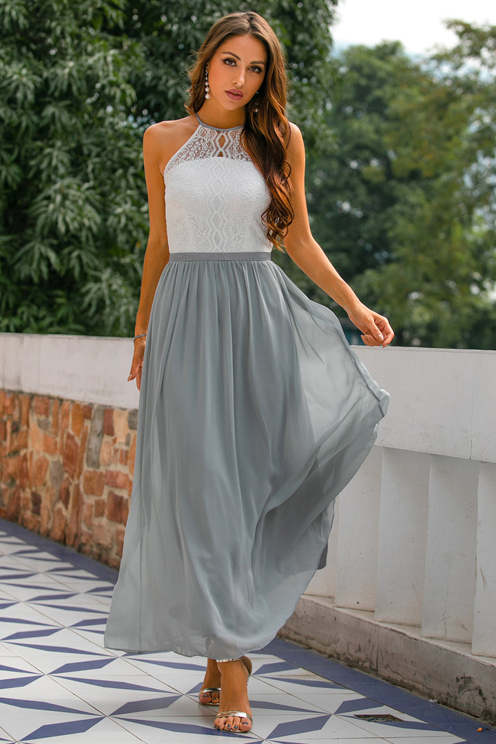 Jada Halter Maxi Dress