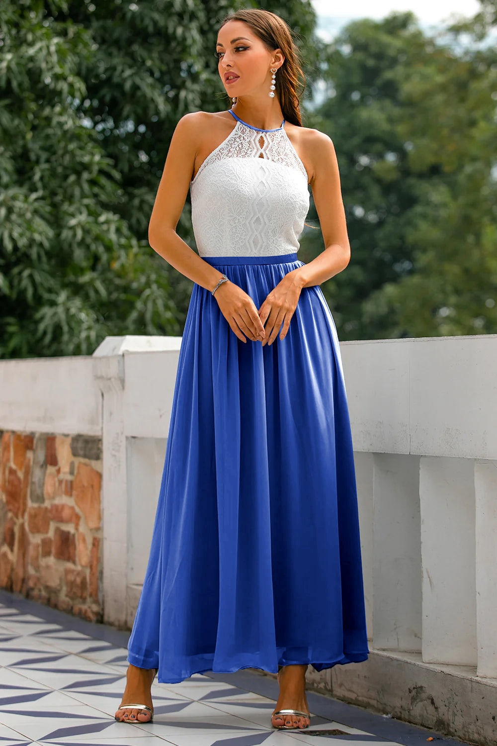 Jada Halter Maxi Dress