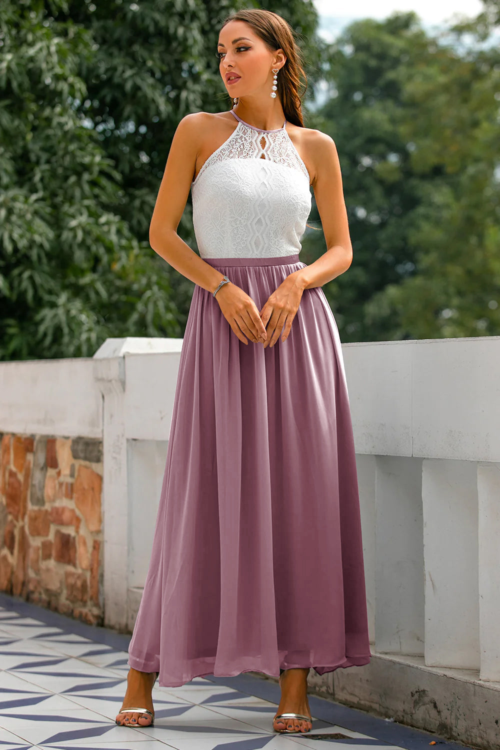 Jada Halter Maxi Dress