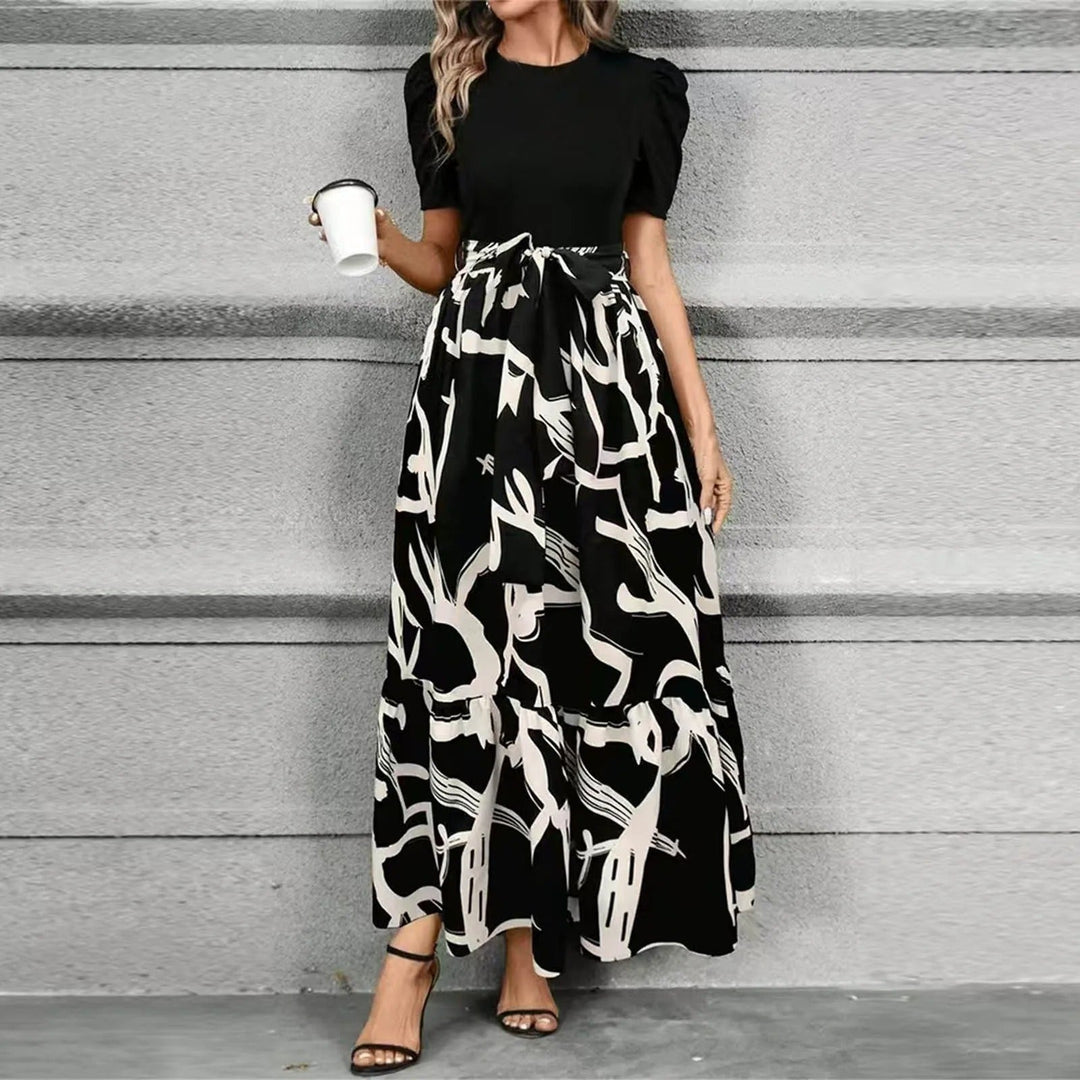 Anouk | Floral Ruffle Maxi Dress