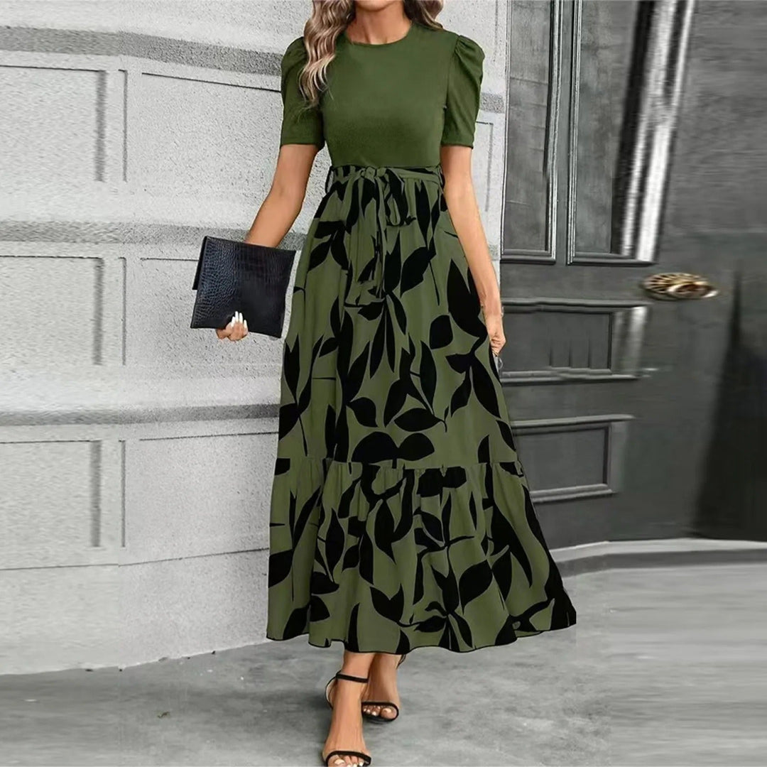 Anouk | Floral Ruffle Maxi Dress